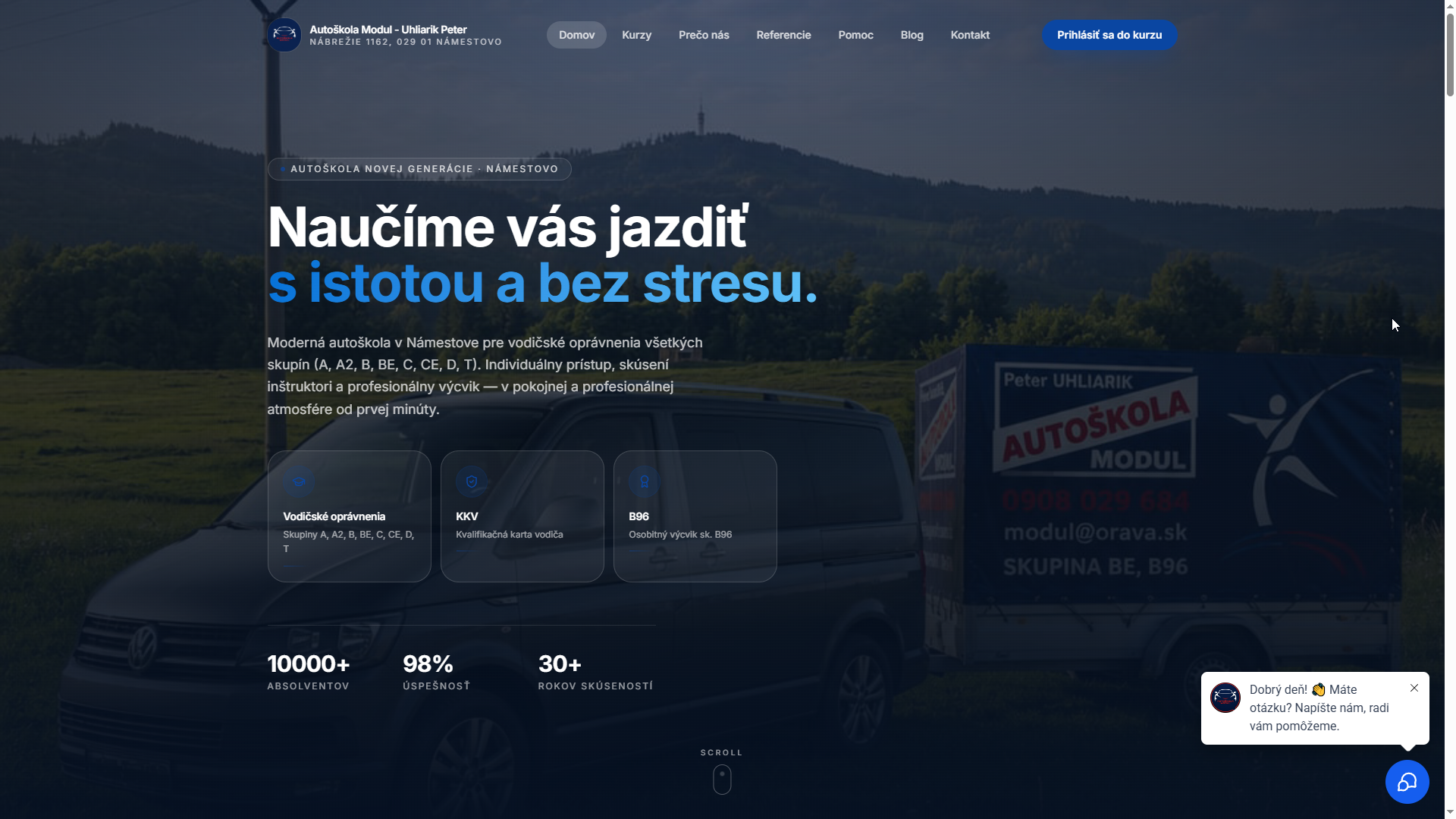 Web Autoškola Modul
