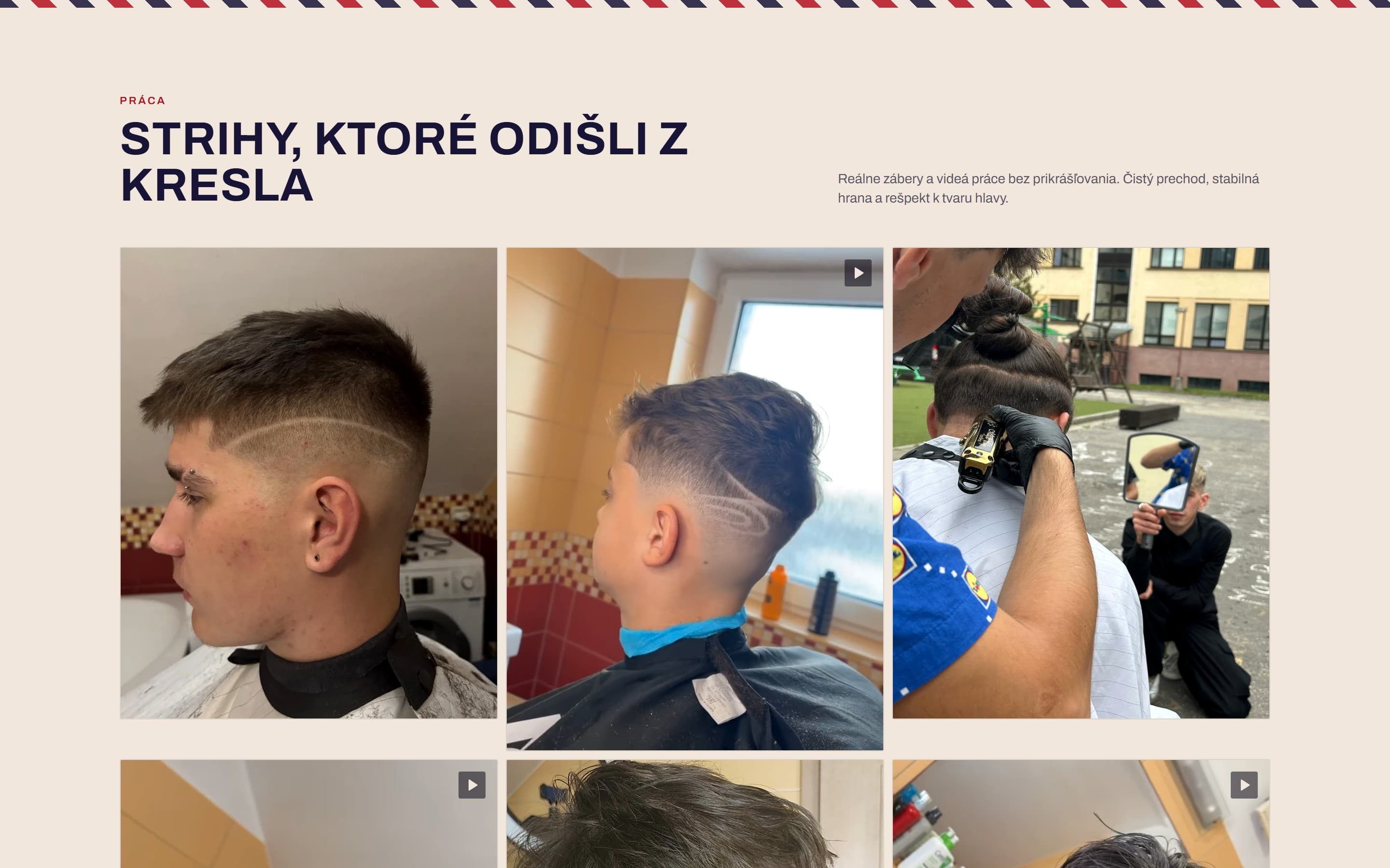 Barbershop u bratranca — STRIHY, KTORÉ ODIŠLI Z KRESLA